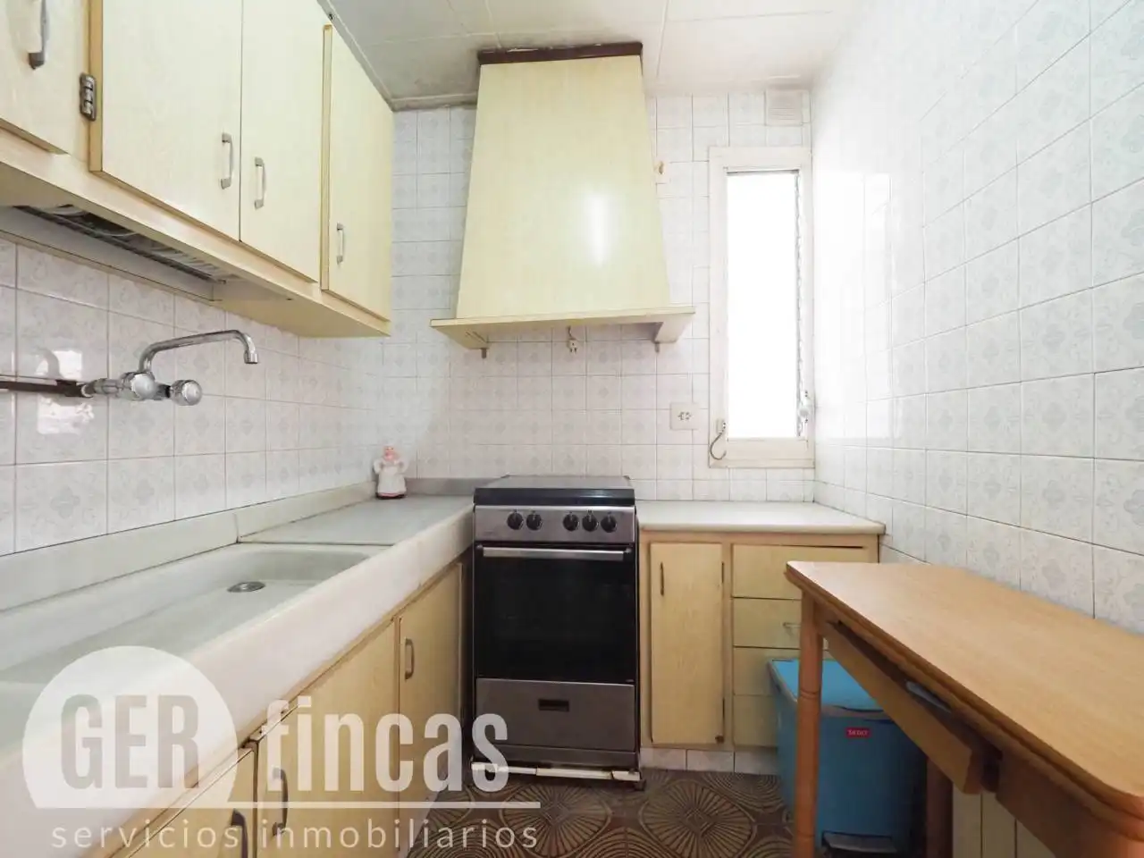 Kitchen of Flat for sale in Terrassa  with Heating and Terrace