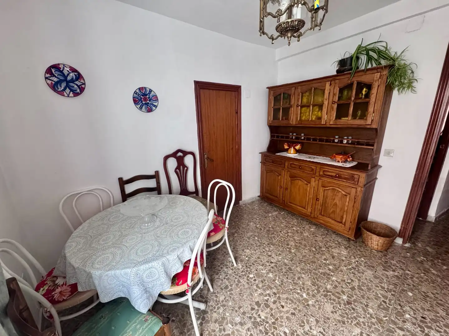 Comedor de Casa adosada de alquiler en Baltanás con Calefacción, Terraza y Trastero