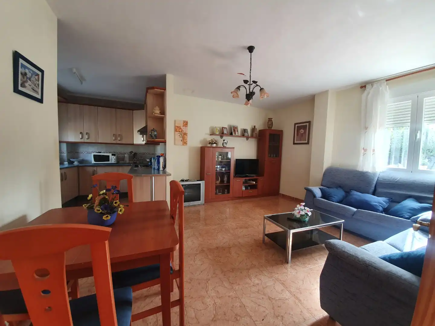 Sala de estar de Casa o chalet de alquiler en Lanteira con Piscina, Amueblado y Se aceptan mascotas