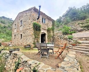 Außenansicht von Haus oder Chalet zum verkauf in Porrera mit Heizung, Privatgarten und Terrasse