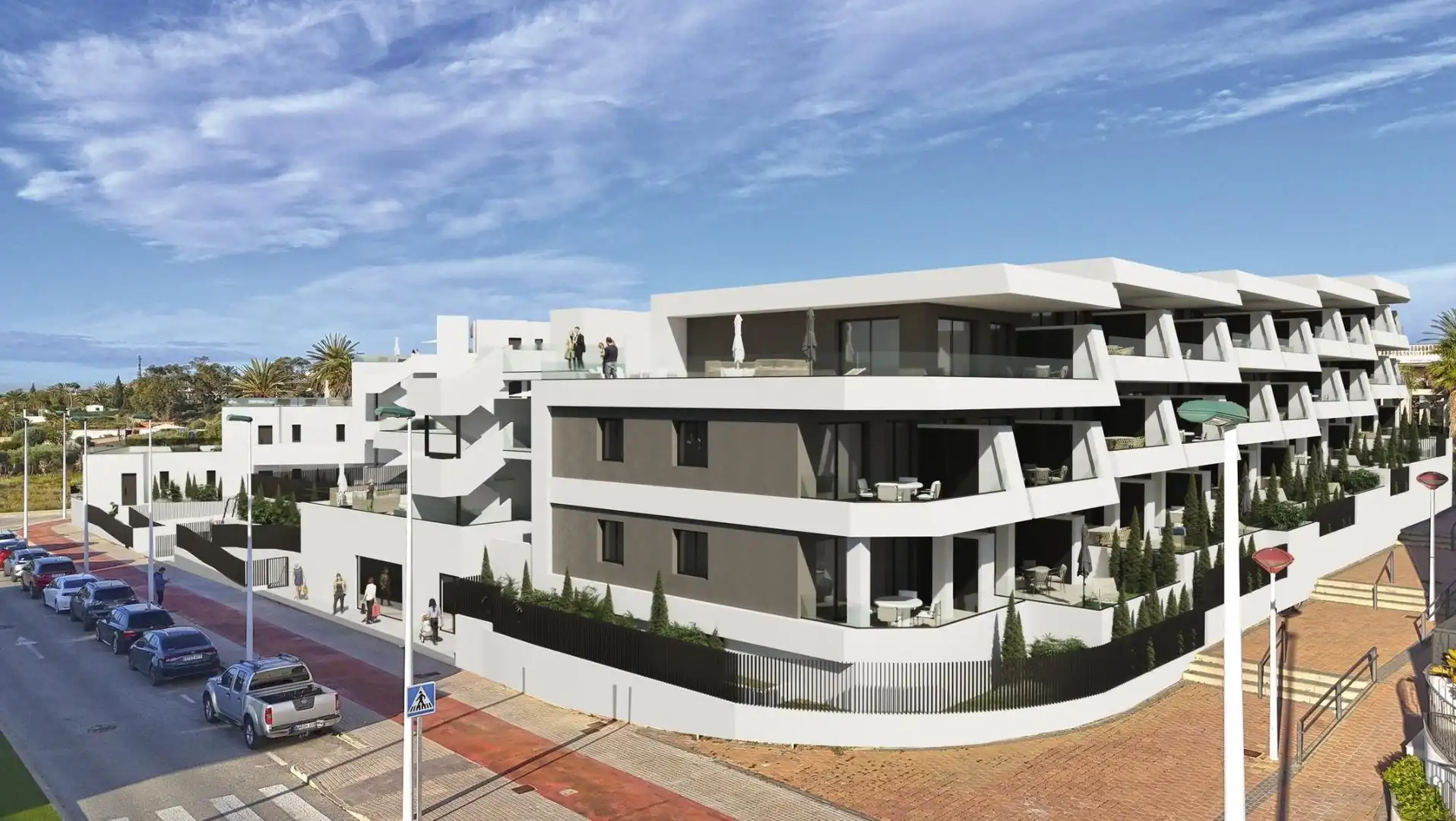 Vista exterior de Apartament en venda en Elche / Elx