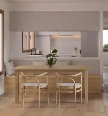 Cocina de Piso en venta en Sant Boi de Llobregat con Parquet, Terraza y Trastero