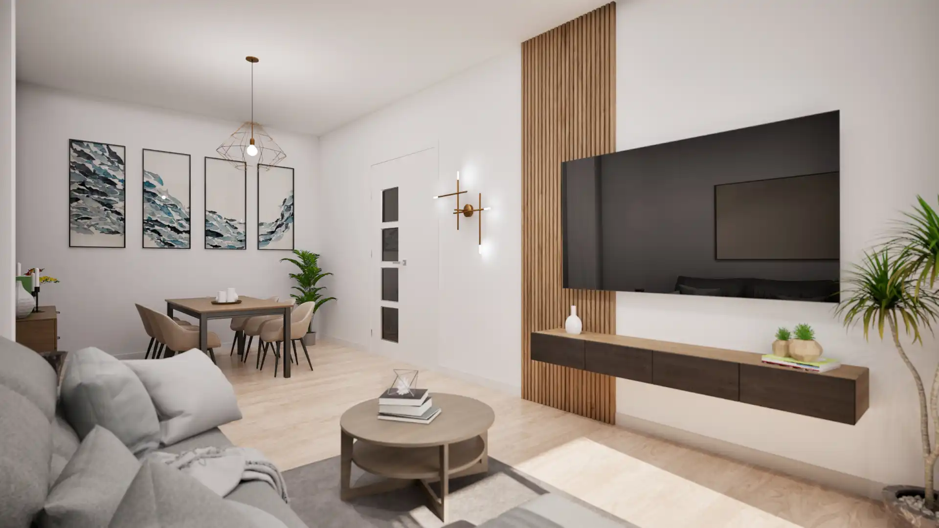 Sala de estar de Piso en venta en Camas con Aire acondicionado, Calefacción y Jardín privado