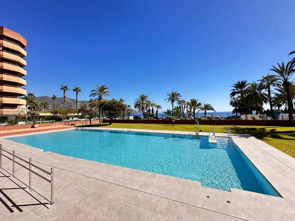 Swimming pool of Flat for rent in Almuñécar  with Terrace, Furnished and Oven