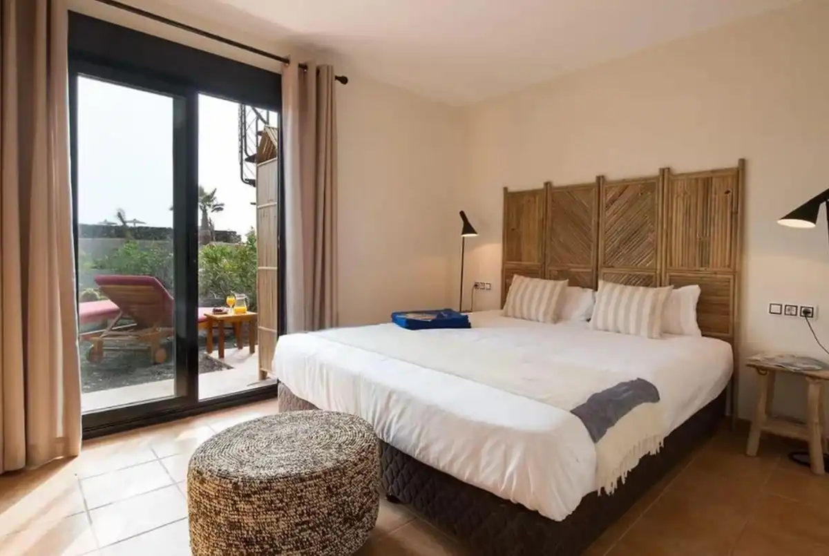 Schlafzimmer von Haus oder Chalet zum Verkauf in La Oliva mit Klimaanlage, Privatgarten und Terrasse
