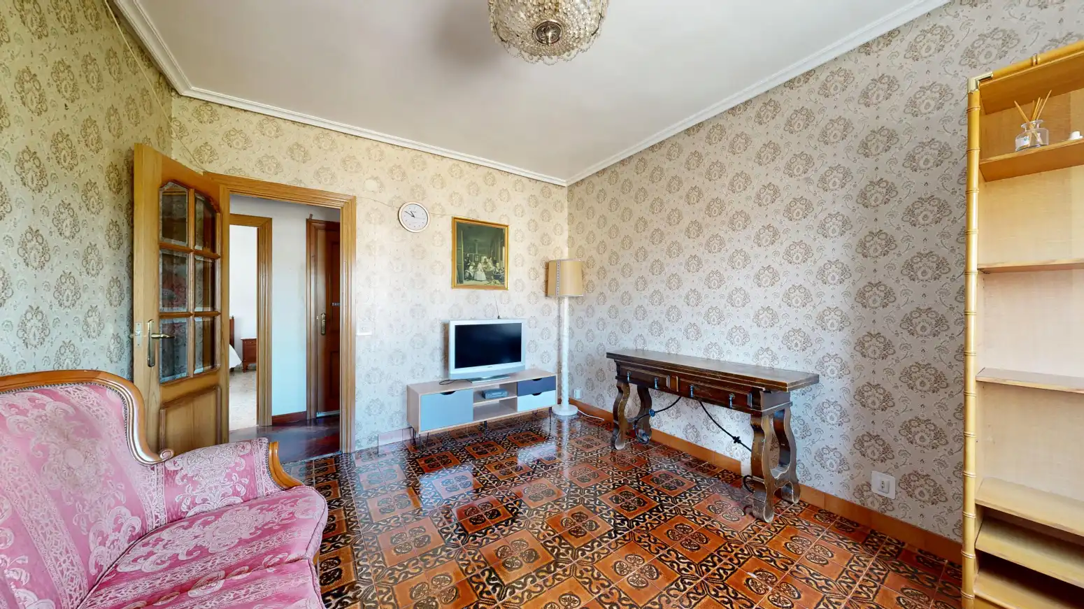 Sala de estar de Piso en venta en Carcastillo con Calefacción