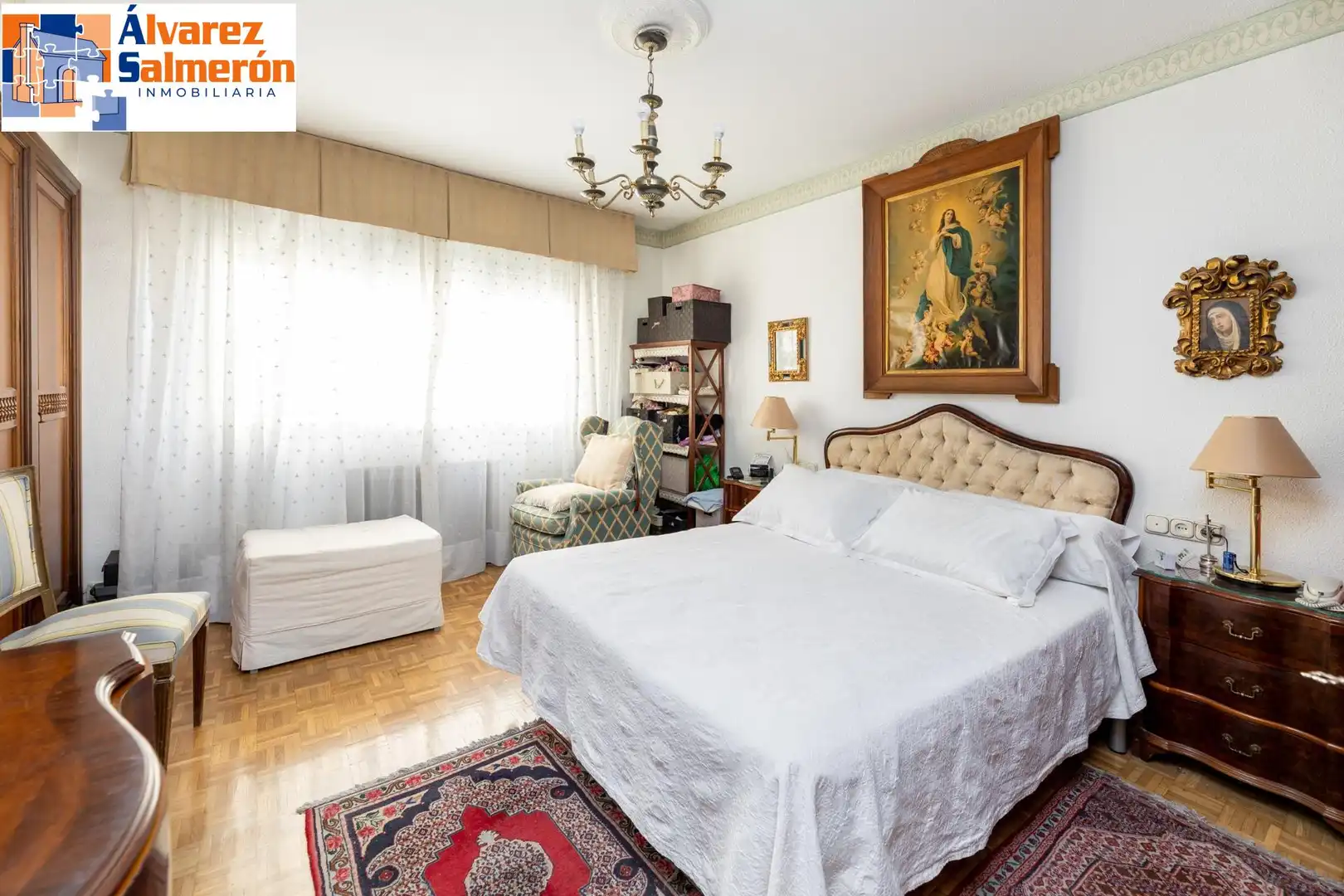 Bedroom of Flat for sale in Granada  with Heating and Balcony