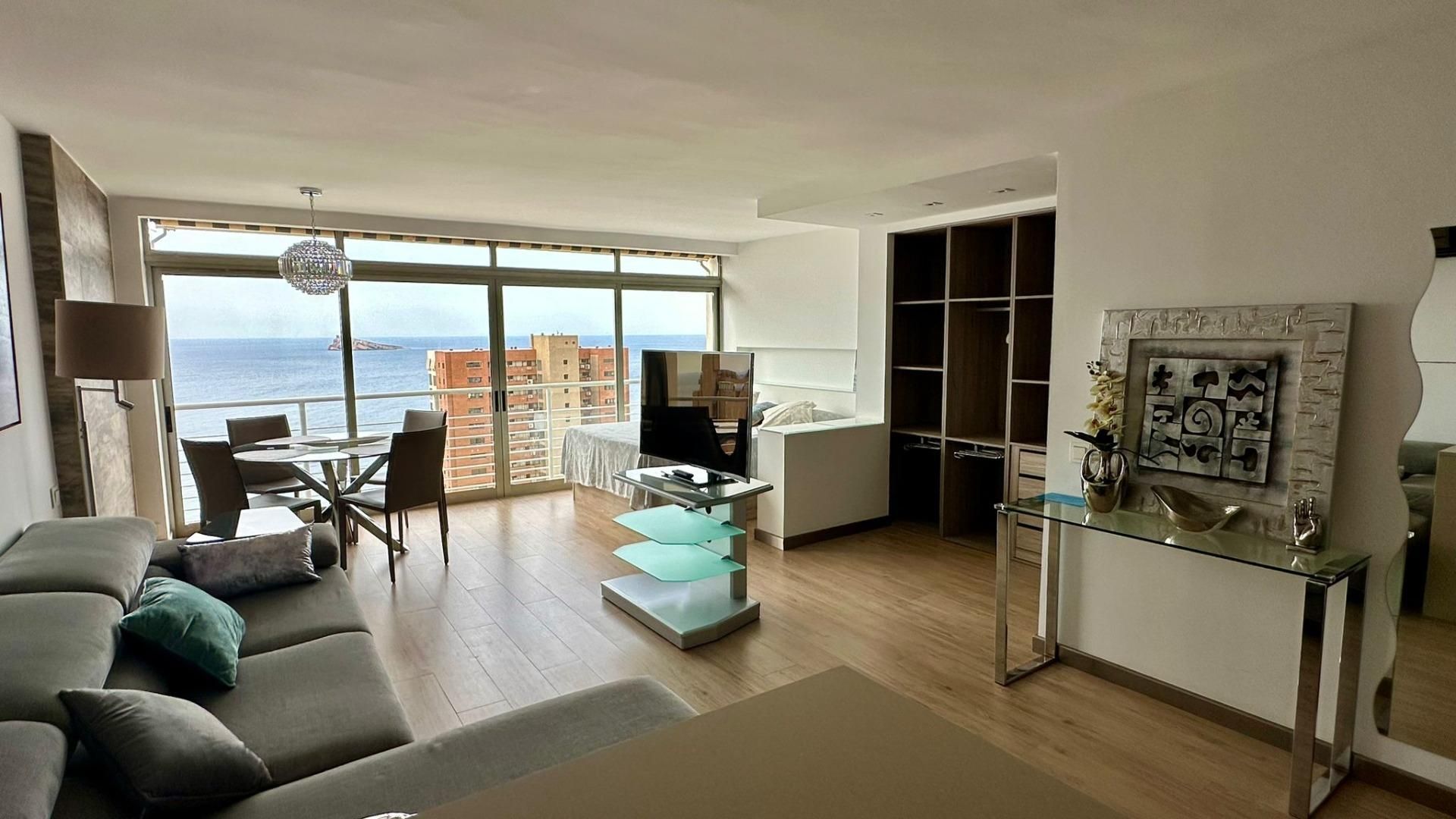 Sala d'estar de Loft en venda en Benidorm amb Aire condicionat, Calefacció i Terrassa
