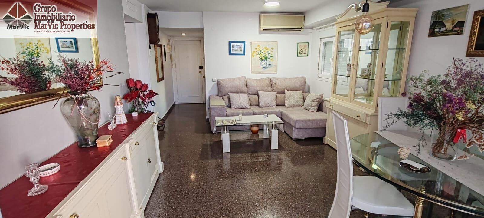Living room of Apartment for sale in Benidorm  with Air Conditioner