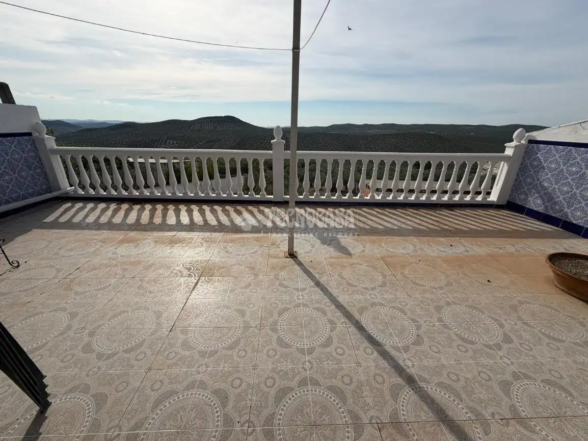 Terraza de Casa adosada en venta en Alcaudete con Terraza