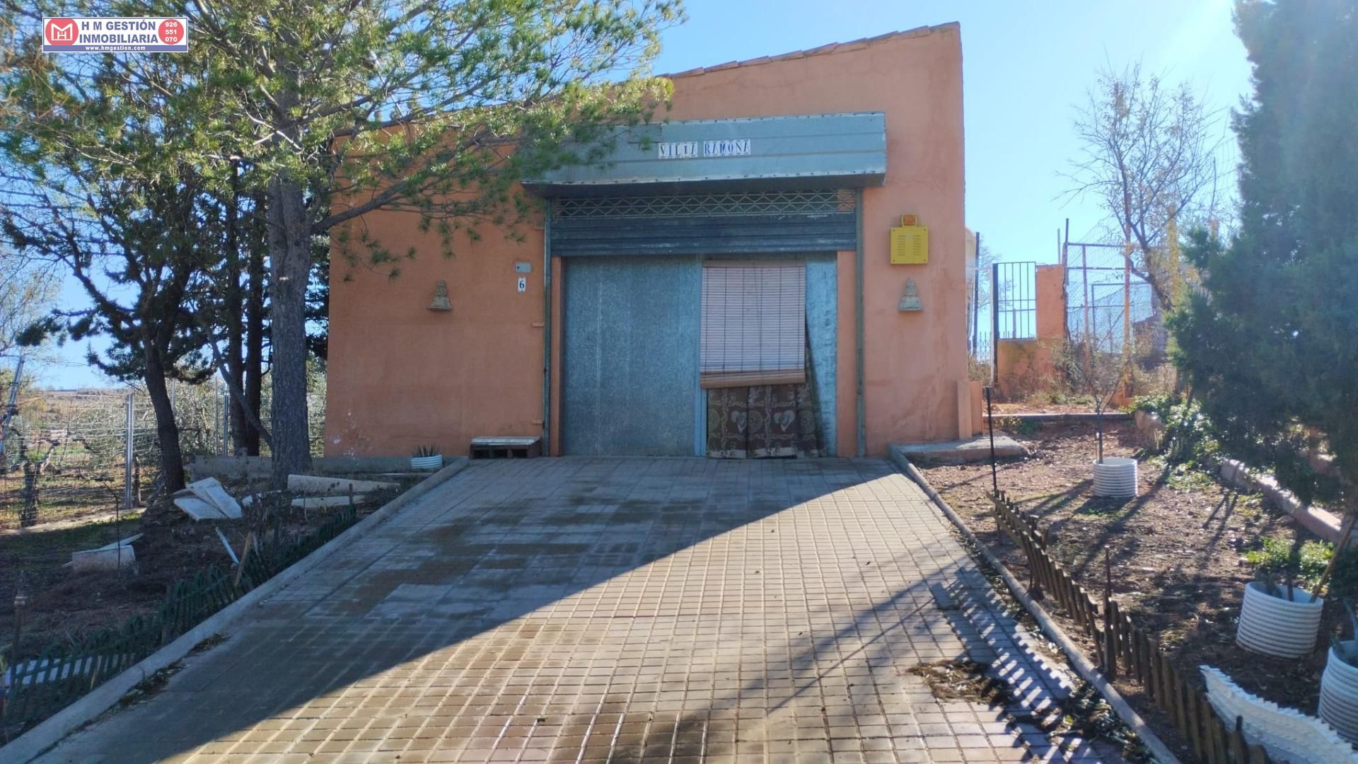 Vista exterior de Finca rústica en venda en Alcázar de San Juan amb Calefacció, Terrassa i Traster