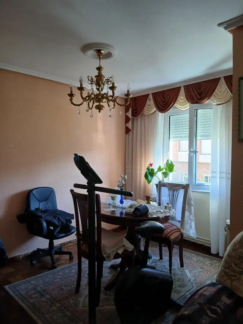 Dining room of Flat for sale in Santa María de Cayón  with Heating, Private garden and Furnished