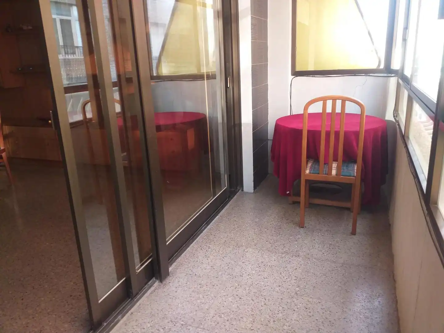 Balcony of Flat for sale in Yecla  with Heating, Private garden and Furnished