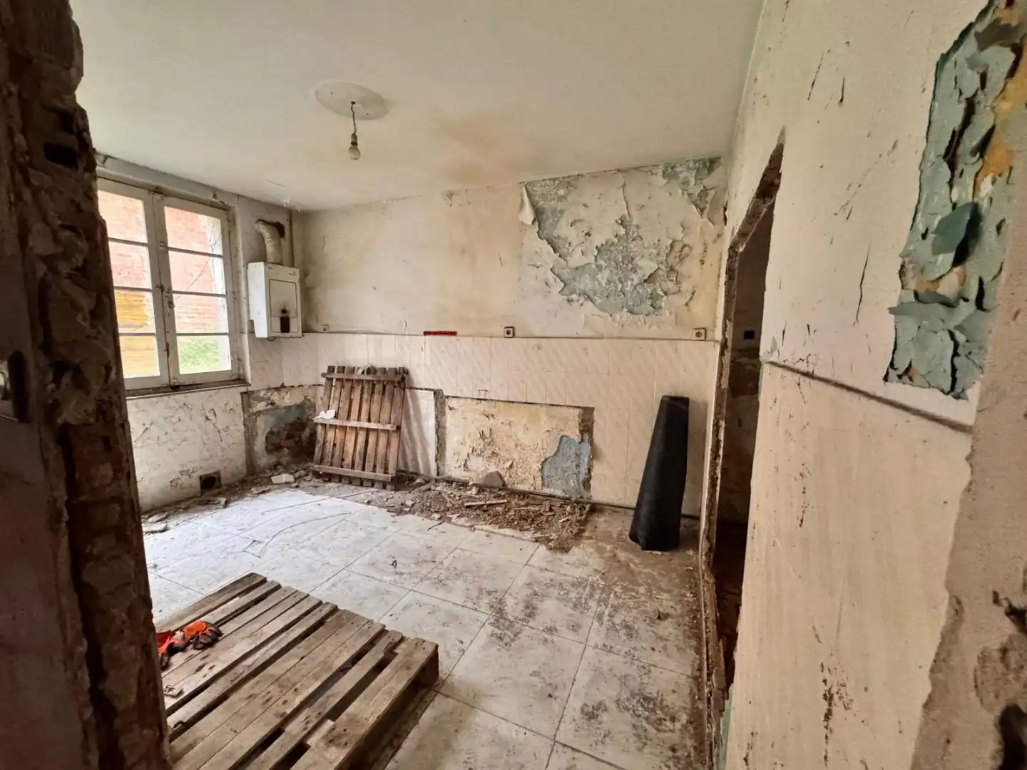 Piso con jardín en venta en prof. miguel muñiz 7
