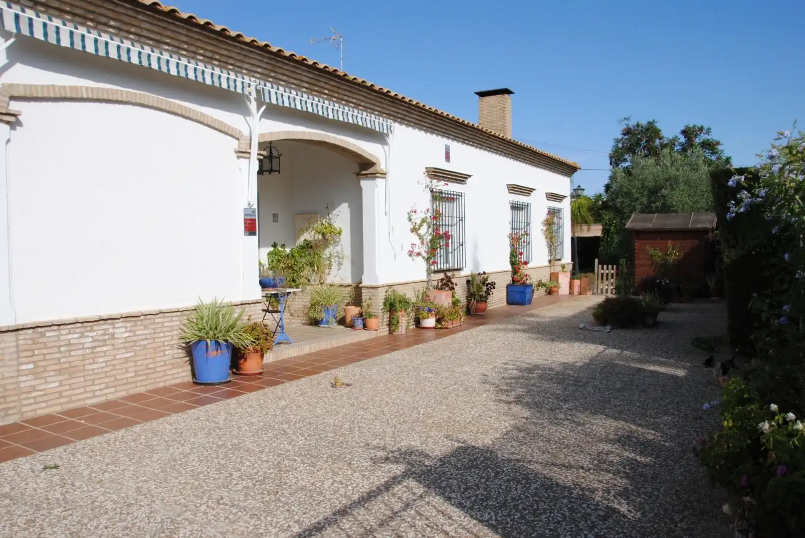 Vista exterior de Casa o xalet en venda en Espartinas amb Aire condicionat, Calefacció i Jardí privat