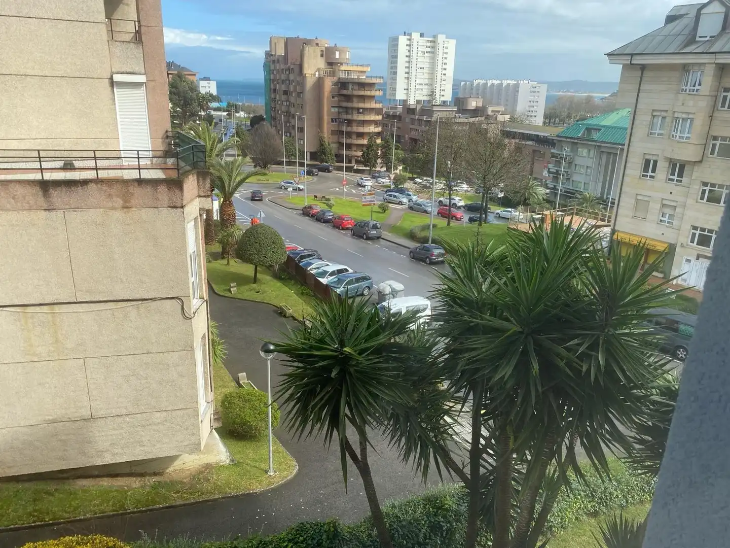 Außenansicht von Wohnung zur Miete in Santander mit Heizung, Terrasse und Balkon