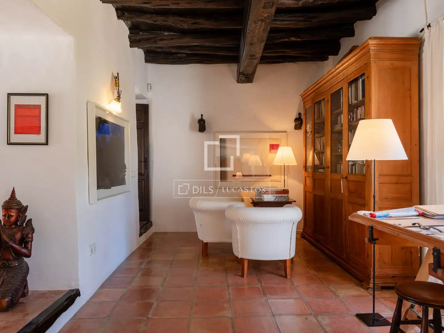 Living room of Country homes for sale in Santa Eulària des Riu  with Furnished