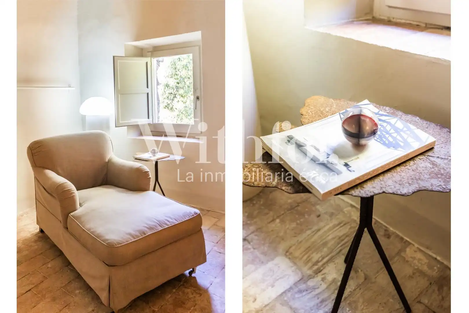 Sala de estar de Casa o chalet en venta en La Pera con Calefacción, Jardín privado y Terraza
