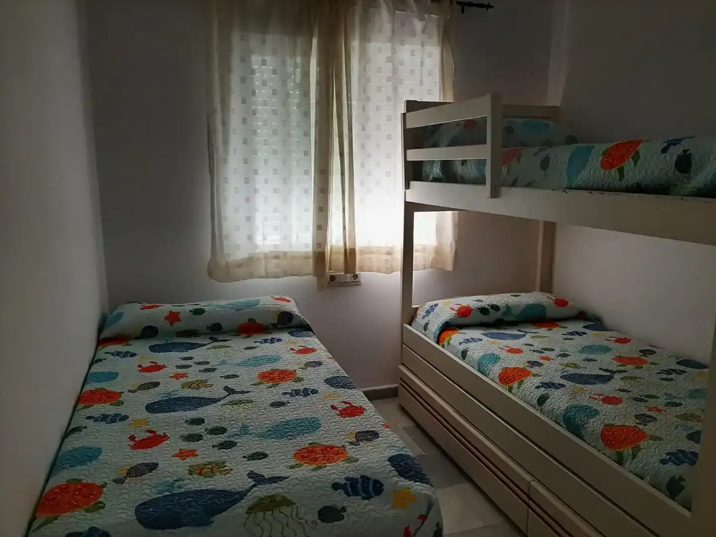 Bedroom of Flat for rent in Rota  with Swimming Pool, Furnished and Balcony