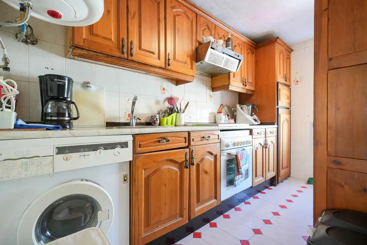 Kitchen of Flat for sale in Madrid  with Air Conditioner, Heating and Furnished