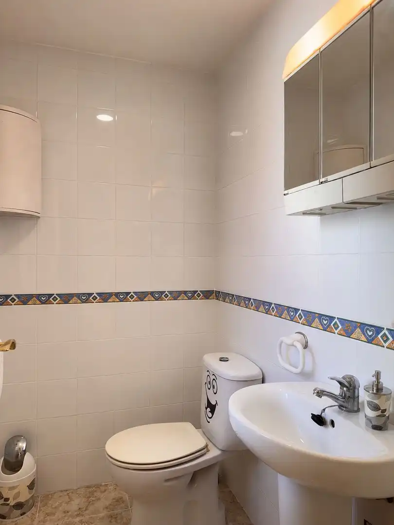 Baño de Casa o chalet en venta en Roquetas de Mar con Aire acondicionado, Terraza y Trastero