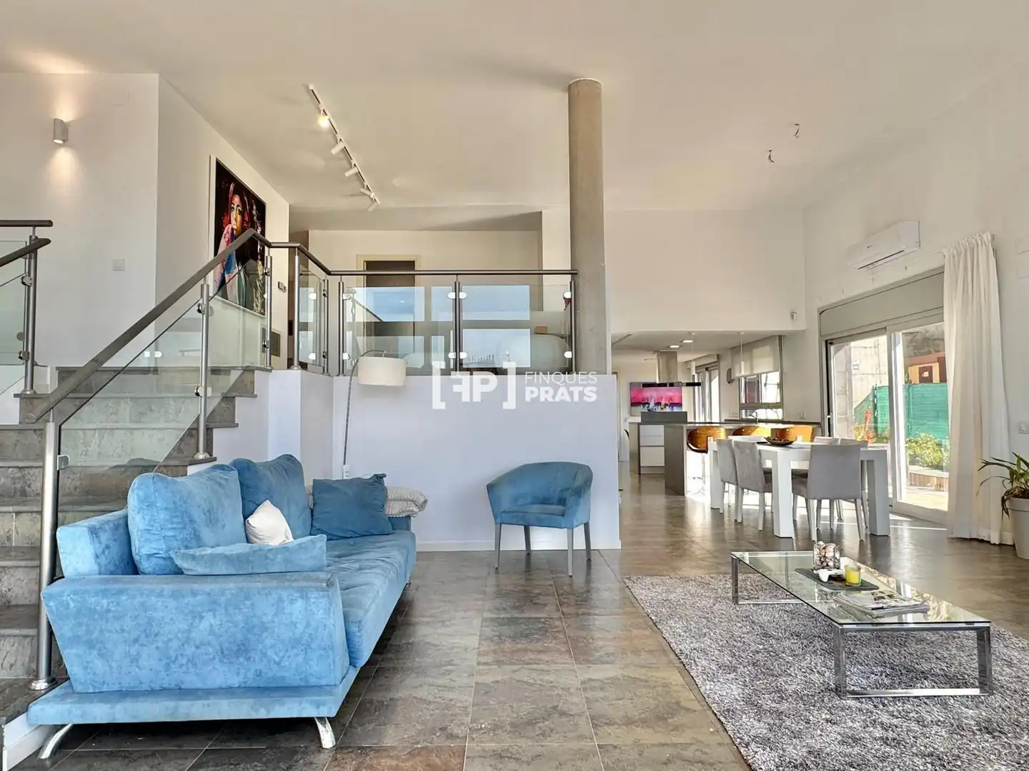 Sala de estar de Casa o chalet en venta en Alpicat con Aire acondicionado, Calefacción y Piscina
