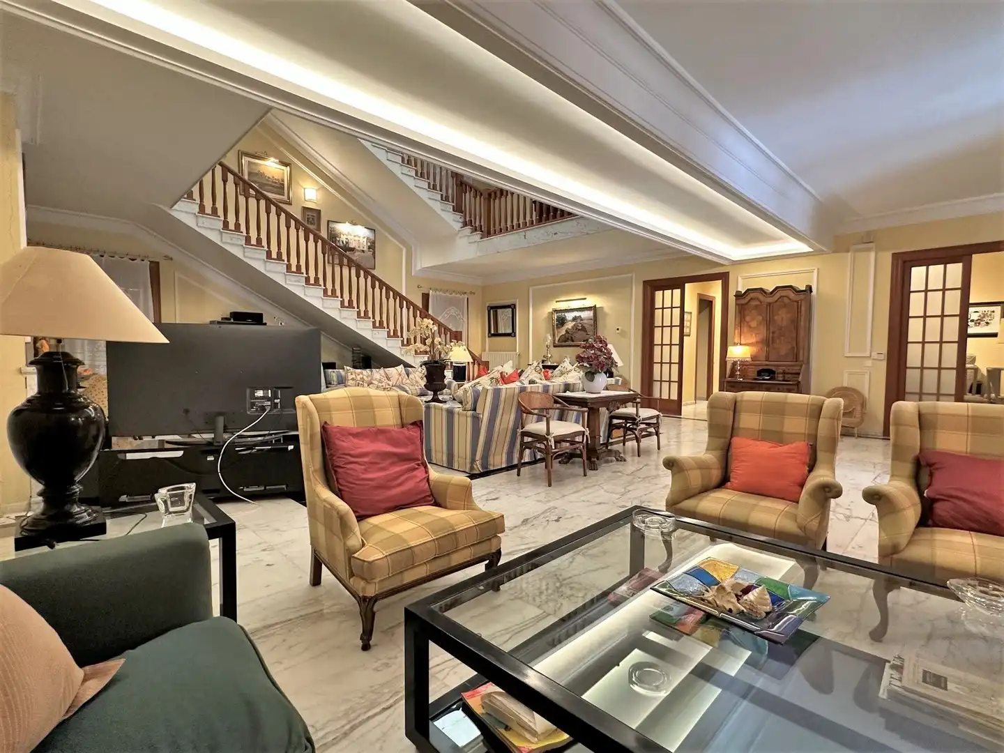 Living room of Houses for sale in Náquera  with Air Conditioner, Heating and Private garden