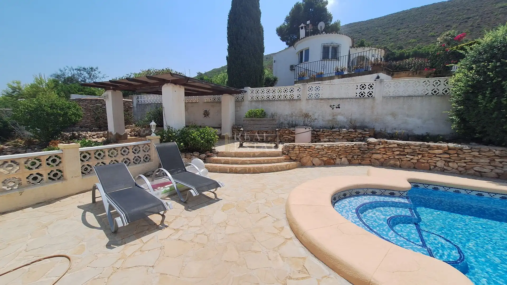 Jardí de Casa o xalet en venda en Jávea / Xàbia amb Aire condicionat, Terrassa i Traster
