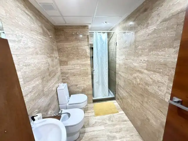 Baño de Ático de alquiler en Murcia con Aire acondicionado, Terraza y Amueblado