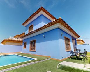 Exterior view of House or chalet for sale in San Pedro del Pinatar  with Air Conditioner, Heating and Private garden