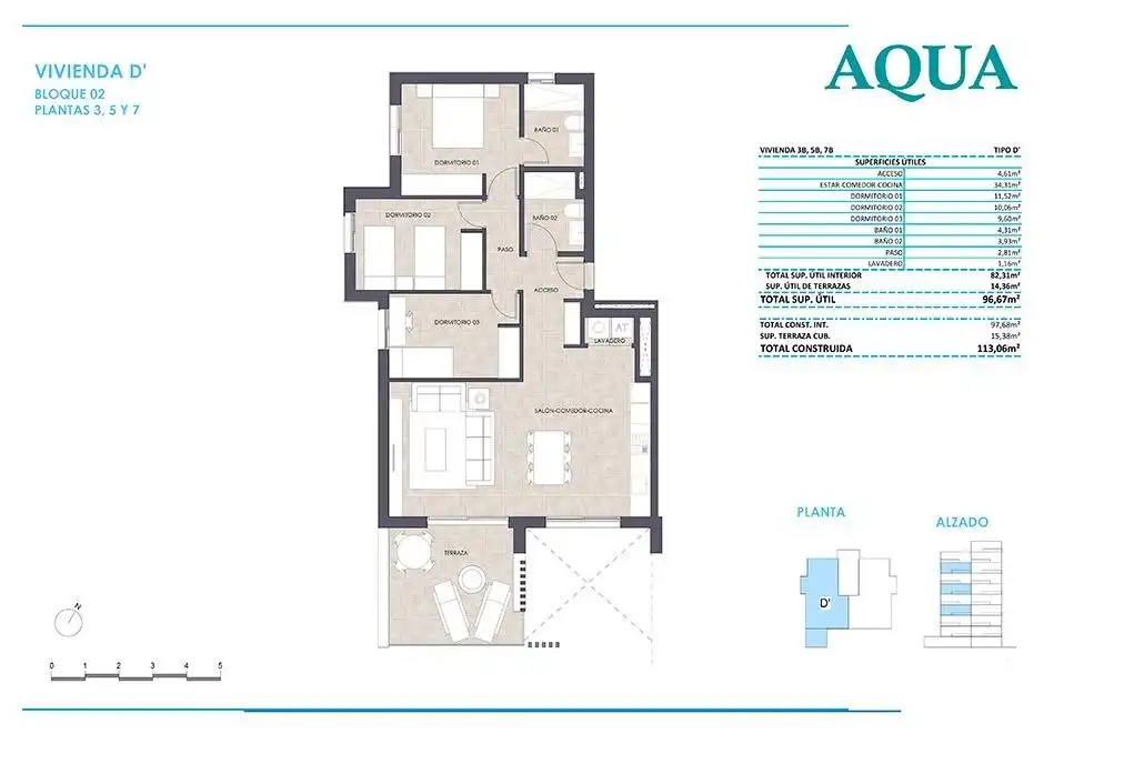 Apartment mit Pool zum Verkauf in Zona Levante - Playa Fossa, imagen 20