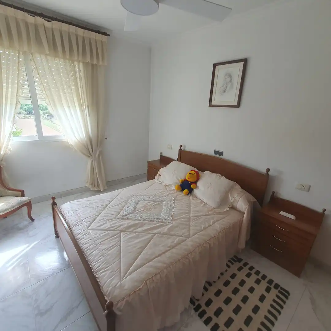 Bedroom of Flat for sale in Monforte de Lemos  with Heating, Parquet flooring and Terrace