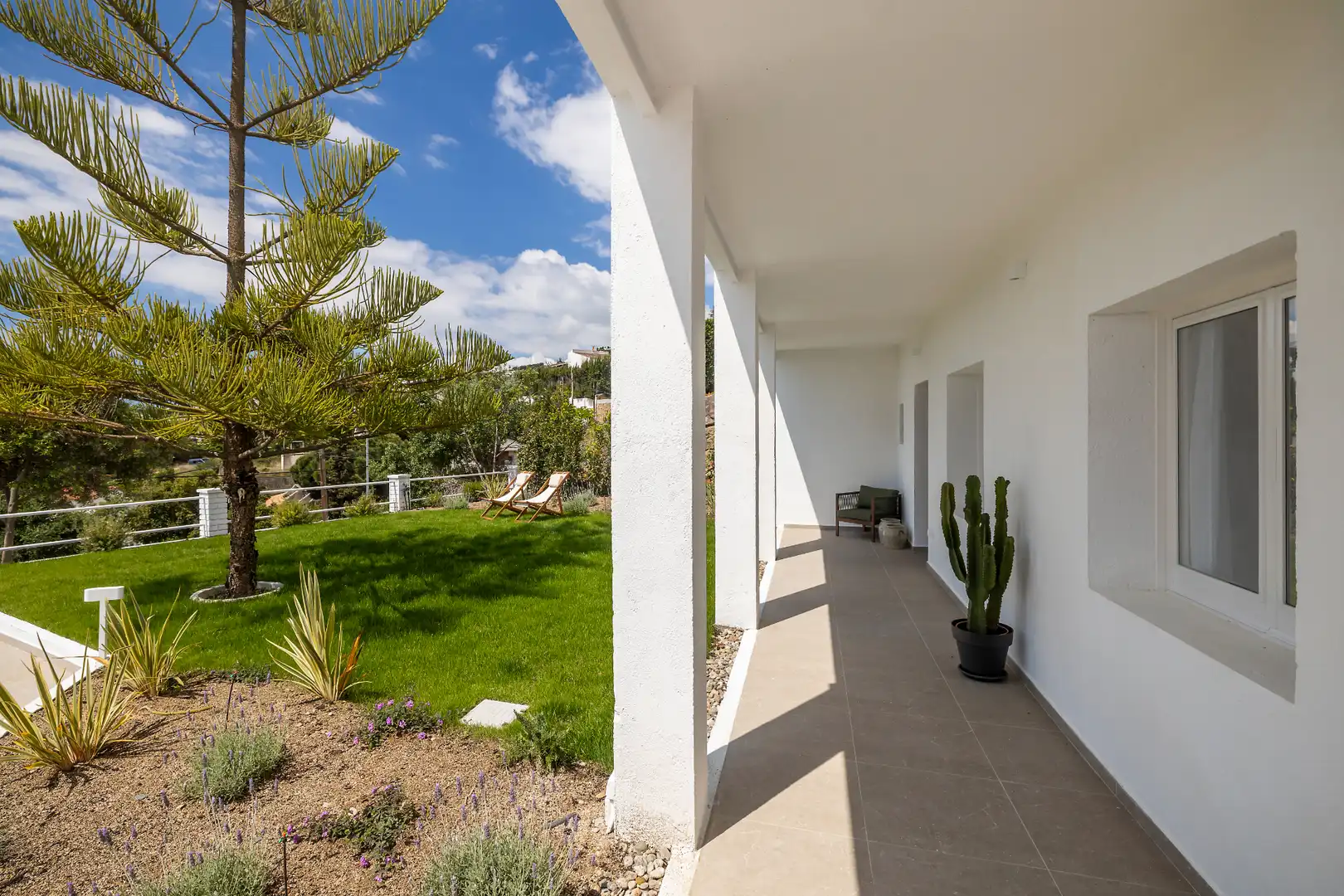 Terrassa de Casa o xalet en venda en Sant Cebrià de Vallalta amb Aire condicionat, Calefacció i Jardí privat