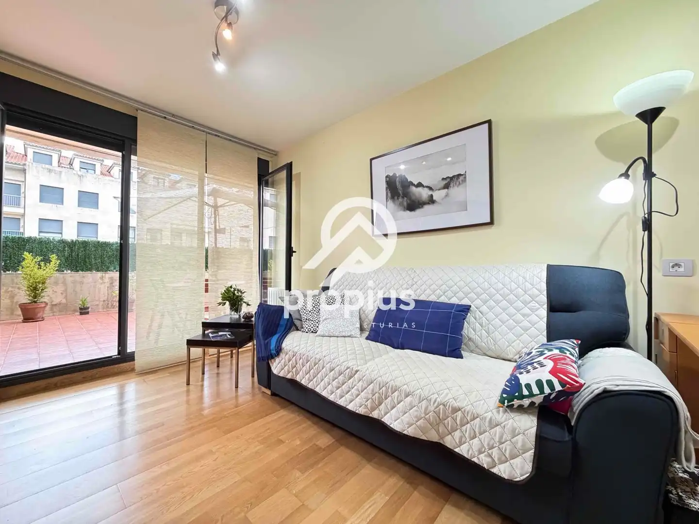 Bedroom of Flat for sale in Llanes  with Heating, Terrace and Storage room