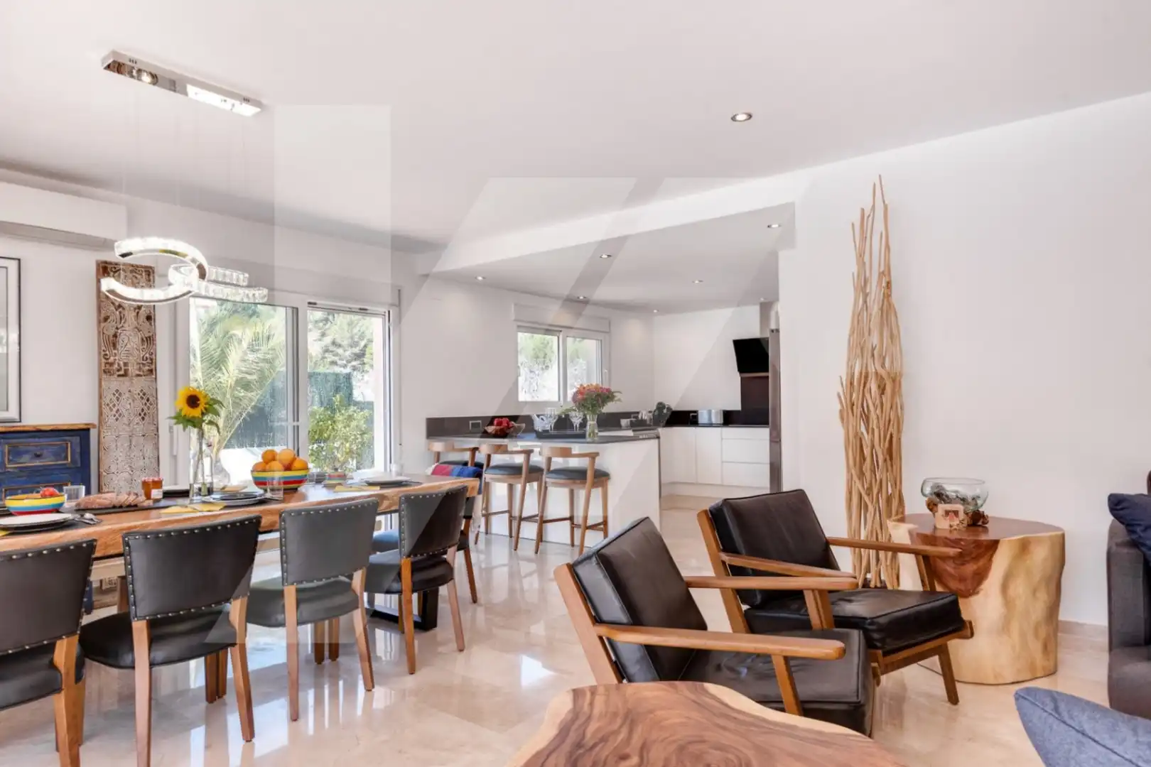 Dining room of Houses for sale in Jávea / Xàbia  with Air Conditioner, Heating and Private garden