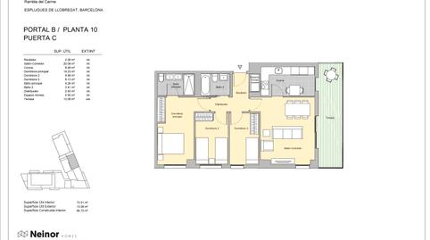 Foto 2 de Piso en venta en  Calle Sant Jordi, 34, La Plana, Barcelona