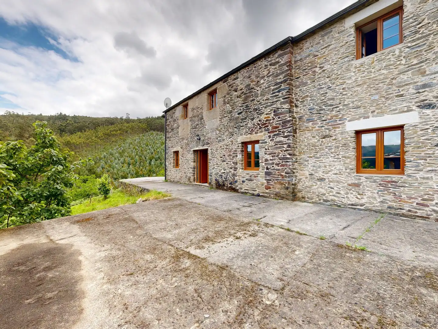 Vista exterior de Casa o chalet en venta en Ourol, Lugo
