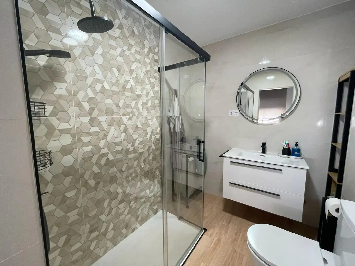 Bathroom of Flat for sale in Mazarrón  with Air Conditioner, Storage room and Balcony