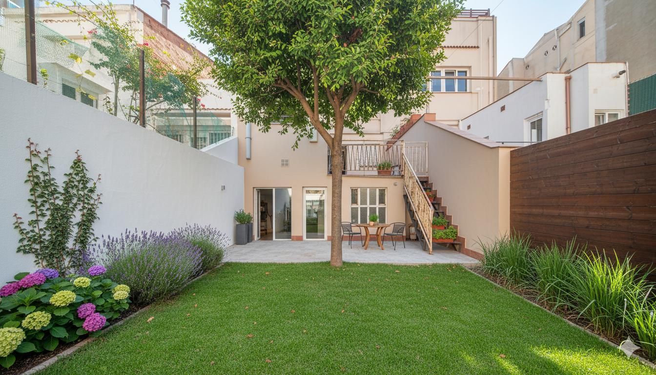 Garden of Planta baja for sale in Badalona  with Private garden and Terrace