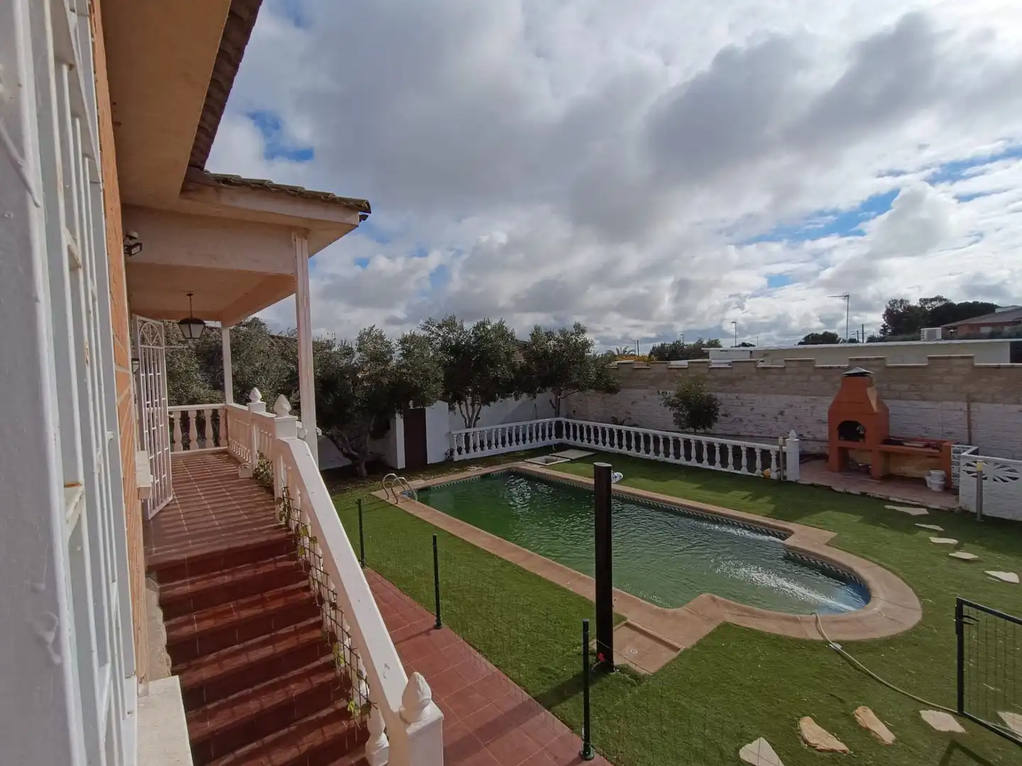 Jardín de Casa o chalet en venta en Las Ventas de Retamosa con Aire acondicionado, Calefacción y Jardín privado