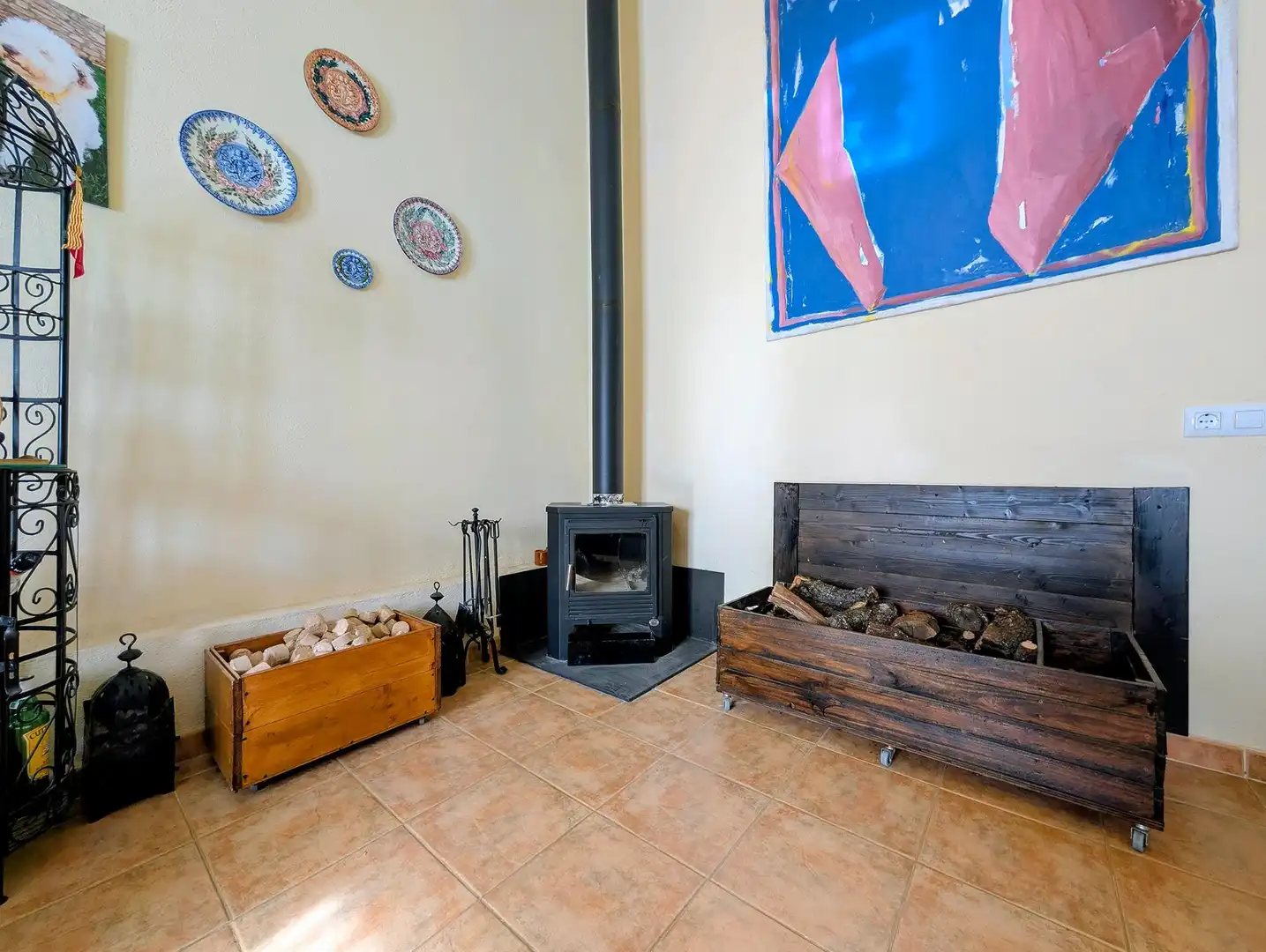 Sala de estar de Casa o chalet en venta en Vistabella del Maestrazgo con Calefacción y Alarma