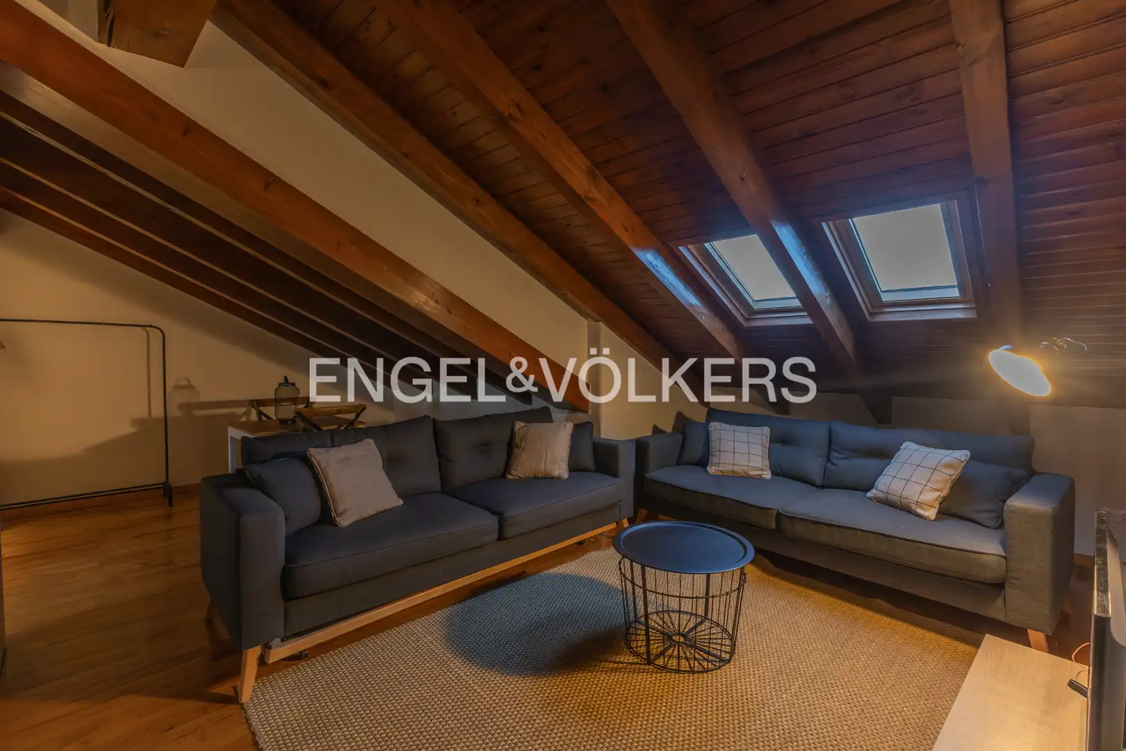 Sala de estar de Casa adosada en venta en Ger con Calefacción, Jardín privado y Parquet