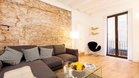 Living room of Flat for sale in  Barcelona Capital  with Air Conditioner, Heating and Balcony