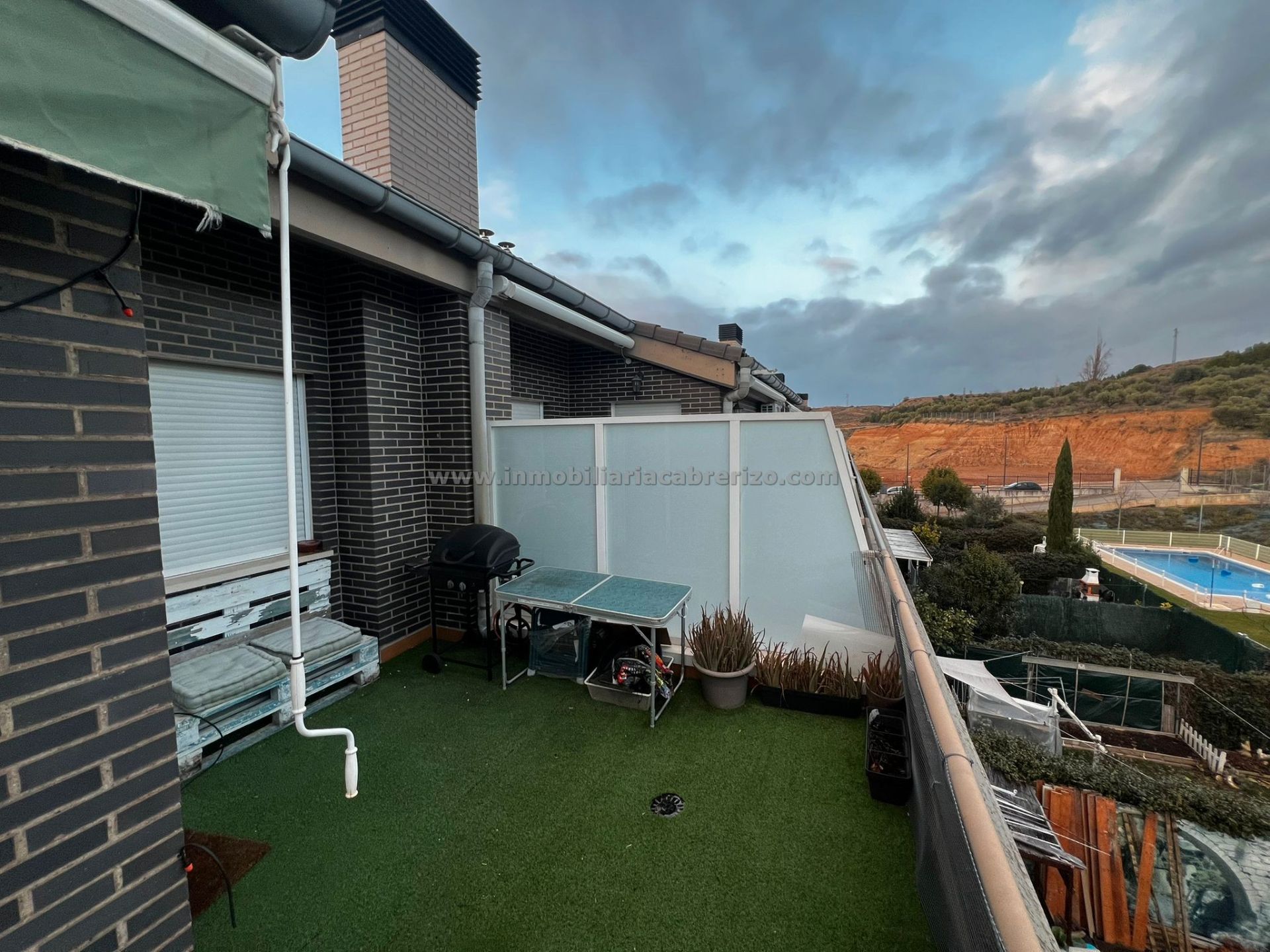 Terrace of Duplex for sale in Villamediana de Iregua  with Heating, Parquet flooring and Terrace