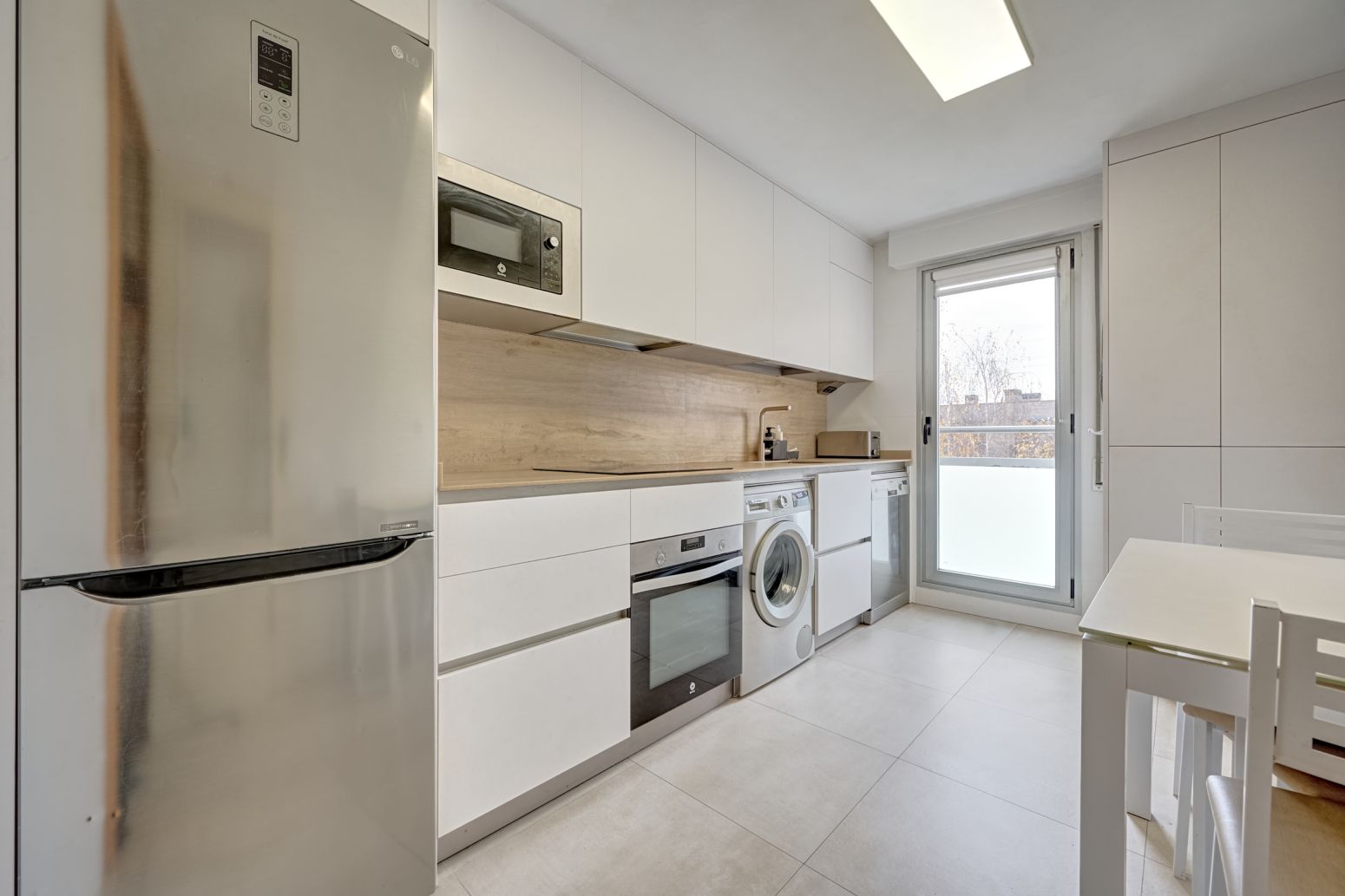 Kitchen of Flat for sale in  Pamplona / Iruña  with Heating, Private garden and Terrace