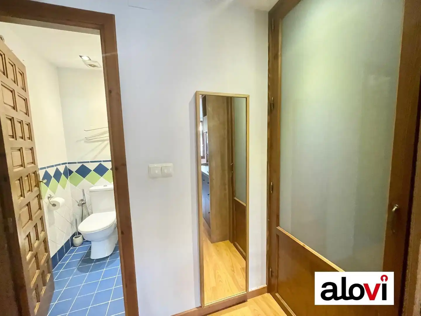 Bathroom of Apartments for rent in Granada  with Air Conditioner and Furnished