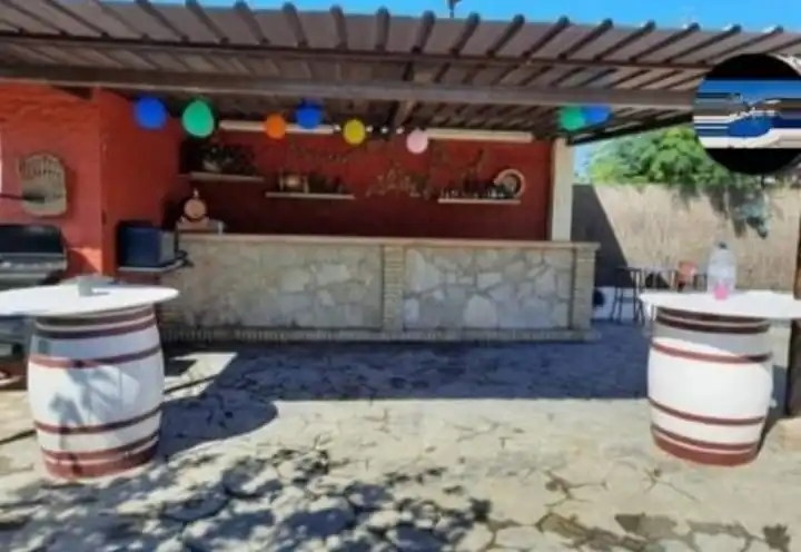 Terraza de Casa o chalet de alquiler en Chipiona con Aire acondicionado, Calefacción y Piscina