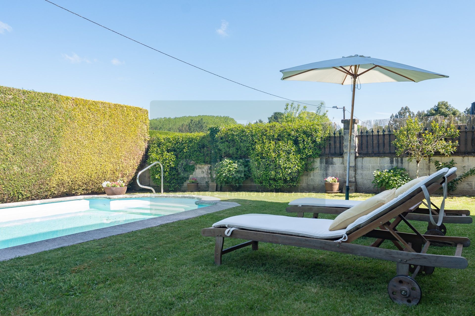 Garden of House or chalet for sale in Lugo Capital  with Heating, Private garden and Parquet flooring