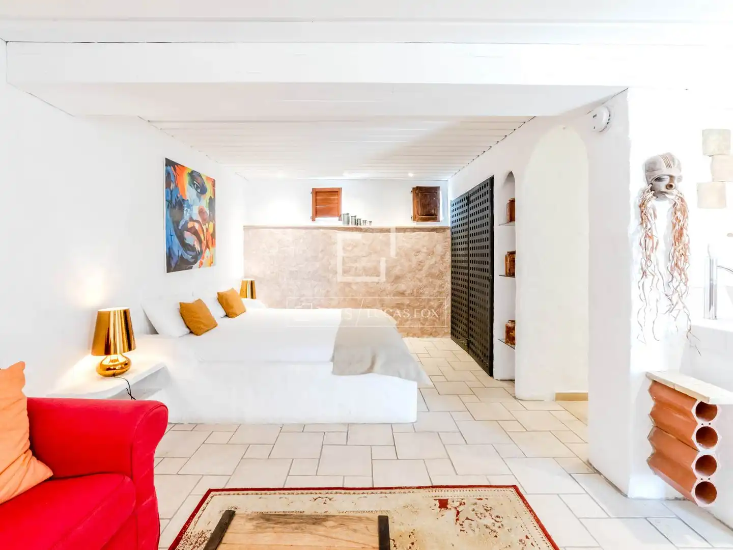Habitación de Finca rústica en venta en Canyelles con Aire acondicionado, Calefacción y Jardín privado