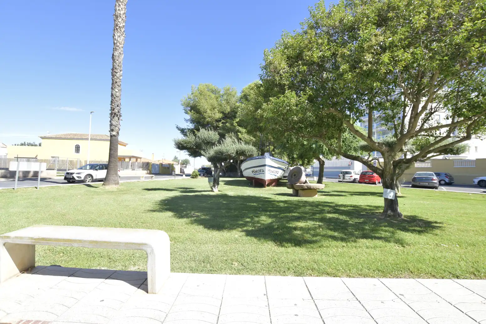 Vista exterior de Piso en venta en Moncofa con Aire acondicionado y Amueblado